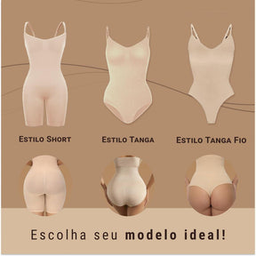 Body Modelador - Up Shaper - Compre 1 Leve 2 + Brinde Calcinha Modeladora