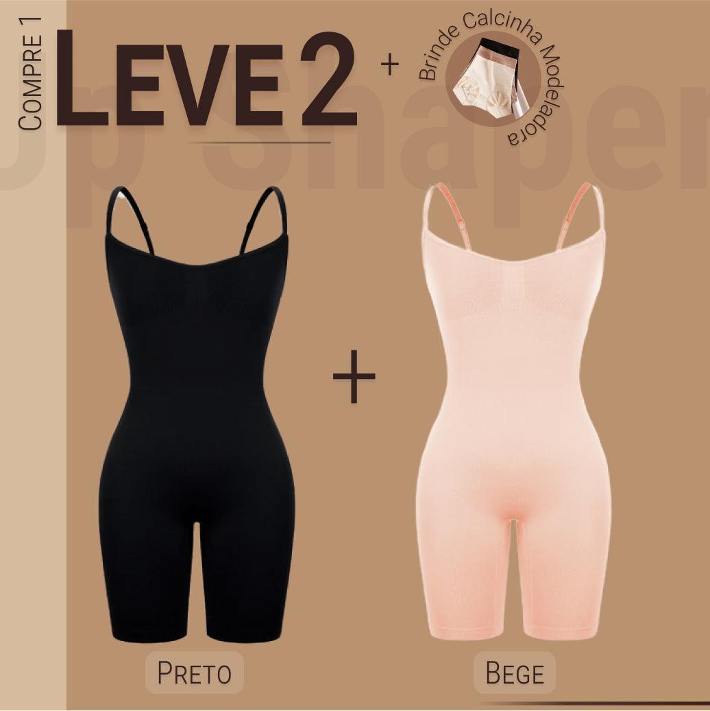 Body Modelador - Up Shaper - Compre 1 Leve 2 + Brinde Calcinha Modeladora