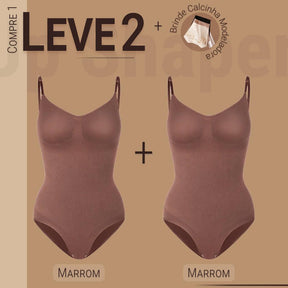 Body Modelador - Up Shaper - Compre 1 Leve 2 + Brinde Calcinha Modeladora