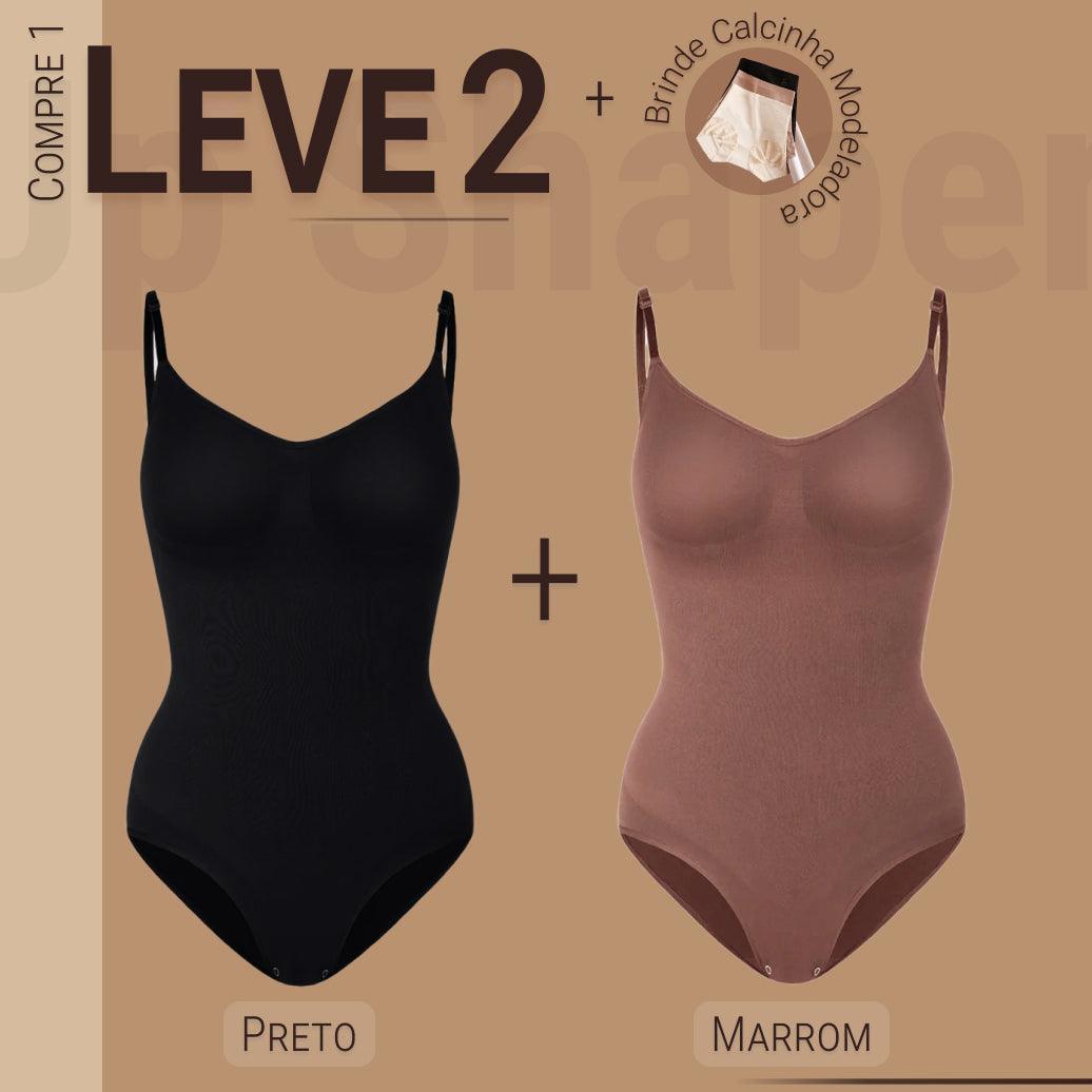 Body Modelador - Up Shaper - Compre 1 Leve 2 + Brinde Calcinha Modeladora