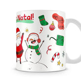 Caneca Feliz Natal Desenho